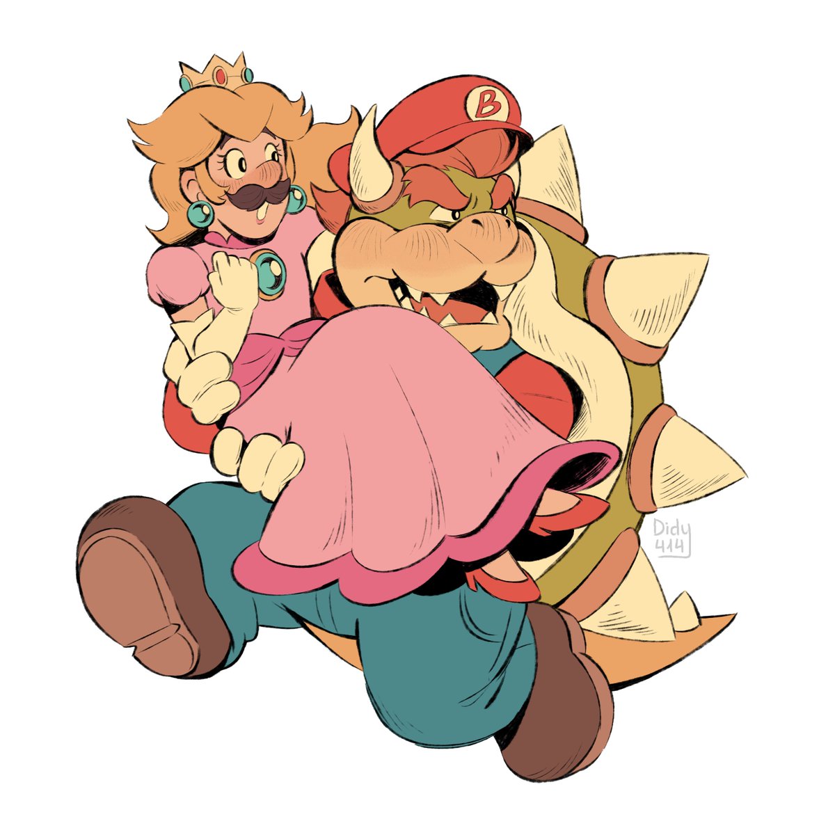 that one plumber and the princess
happy mar10 day!!
#supermario #bowuigi