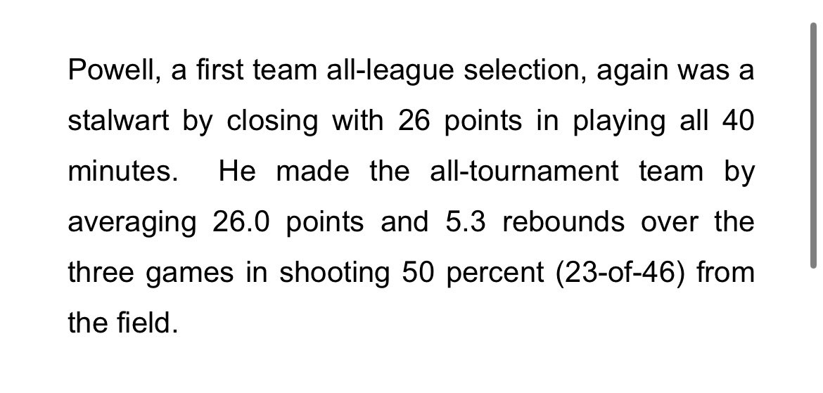 Tre Powell tweet media