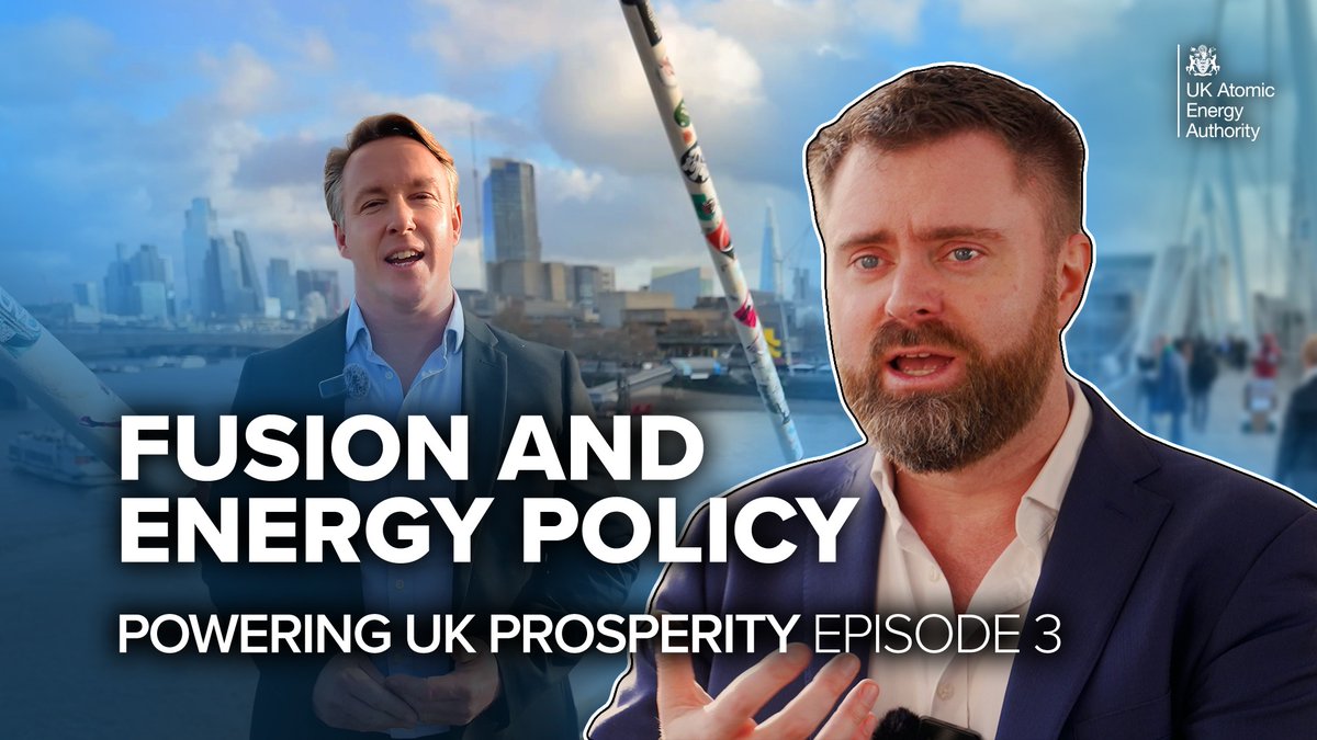 UKAEAofficial's tweet image. As part of British Science Week, we are looking at how fusion energy can power UK prosperity, both now and into the future. Follow the link to our YouTube channel to explore the series, in full ➡️ youtube.com/playlist?list=…  

#britishscienceweek
