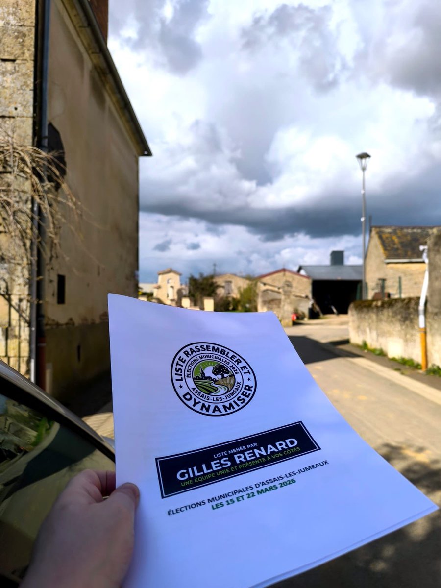 RDAssaislesJ's tweet photo. 🗳️#Municipales2026🗳️
✅ Notre programme est dans vos boîtes aux lettres📪📩
✅ Redonnons à notre commune la fierté de ses racines et l’élan de son avenir‼️
✅ Ensemble, construisons demain 💪
✅ #SecretDeCampagne
✨🌾🌞🏘️🌺🌳🍒✨
#RassemblerEtDynamiser
#AssaisLesJumeaux https://t.co/2HK2dNu6V8