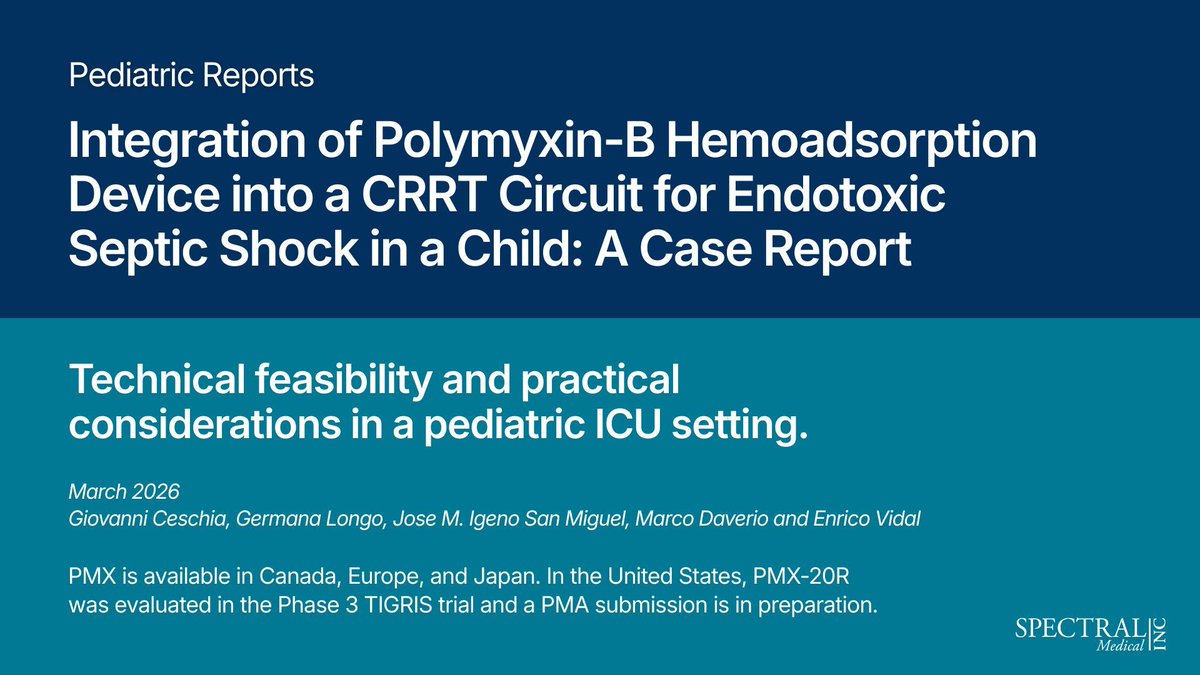 Spectral Medical Inc. tweet media