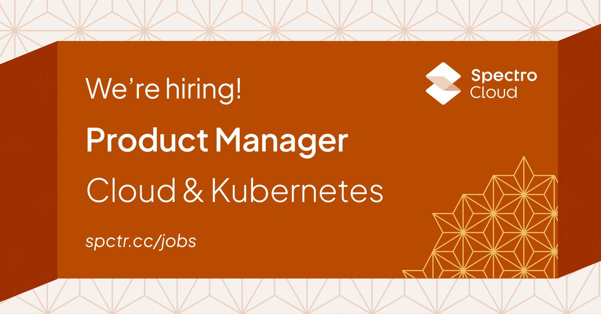 Spectro Cloud tweet media