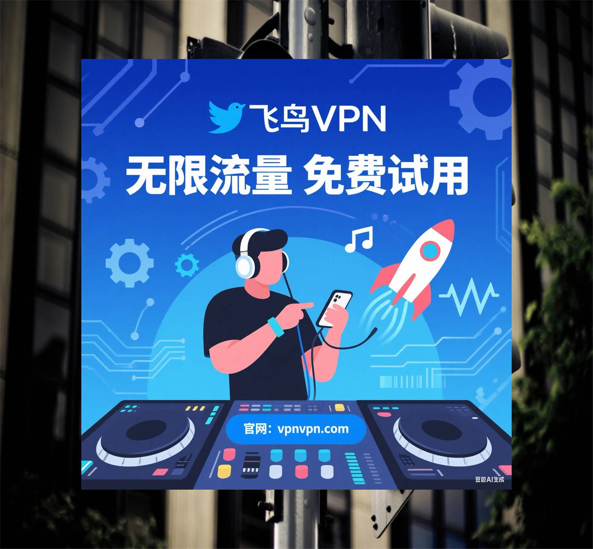 vpn tweet media