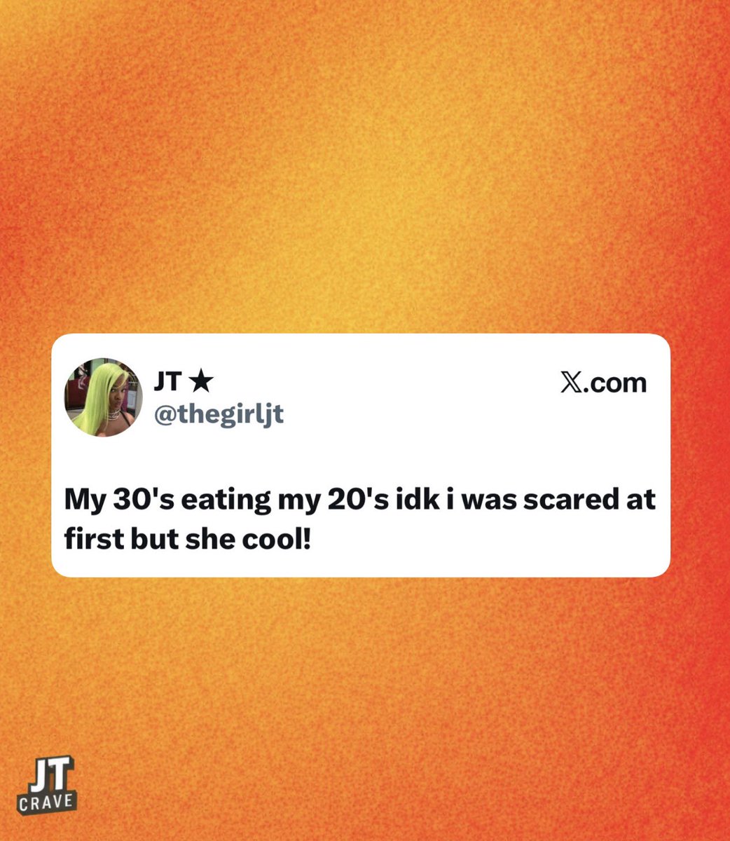 JT is embracing a new chapter in life and she’s making it clear she’s not afraid of it anymore.