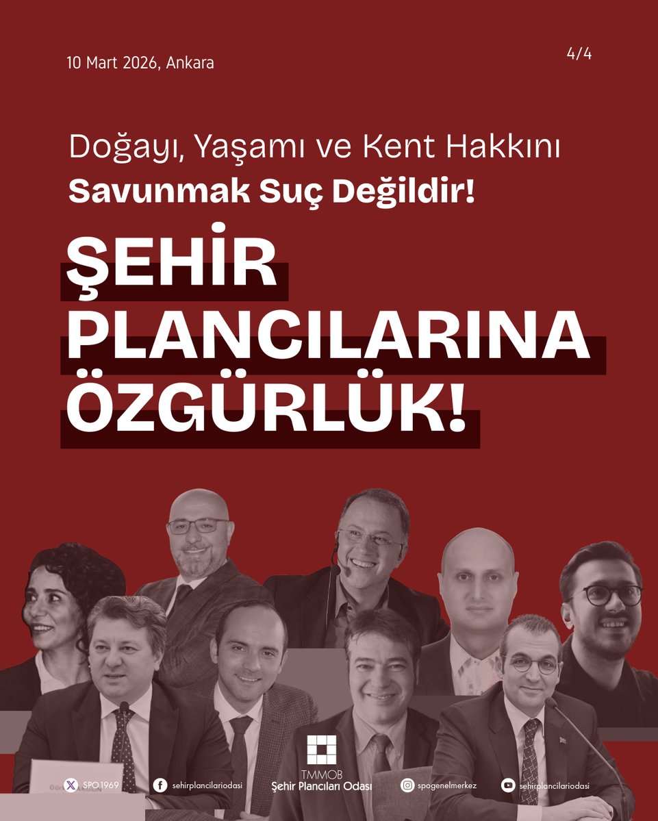 TMMOB Şehir Plancıları Odası tweet media