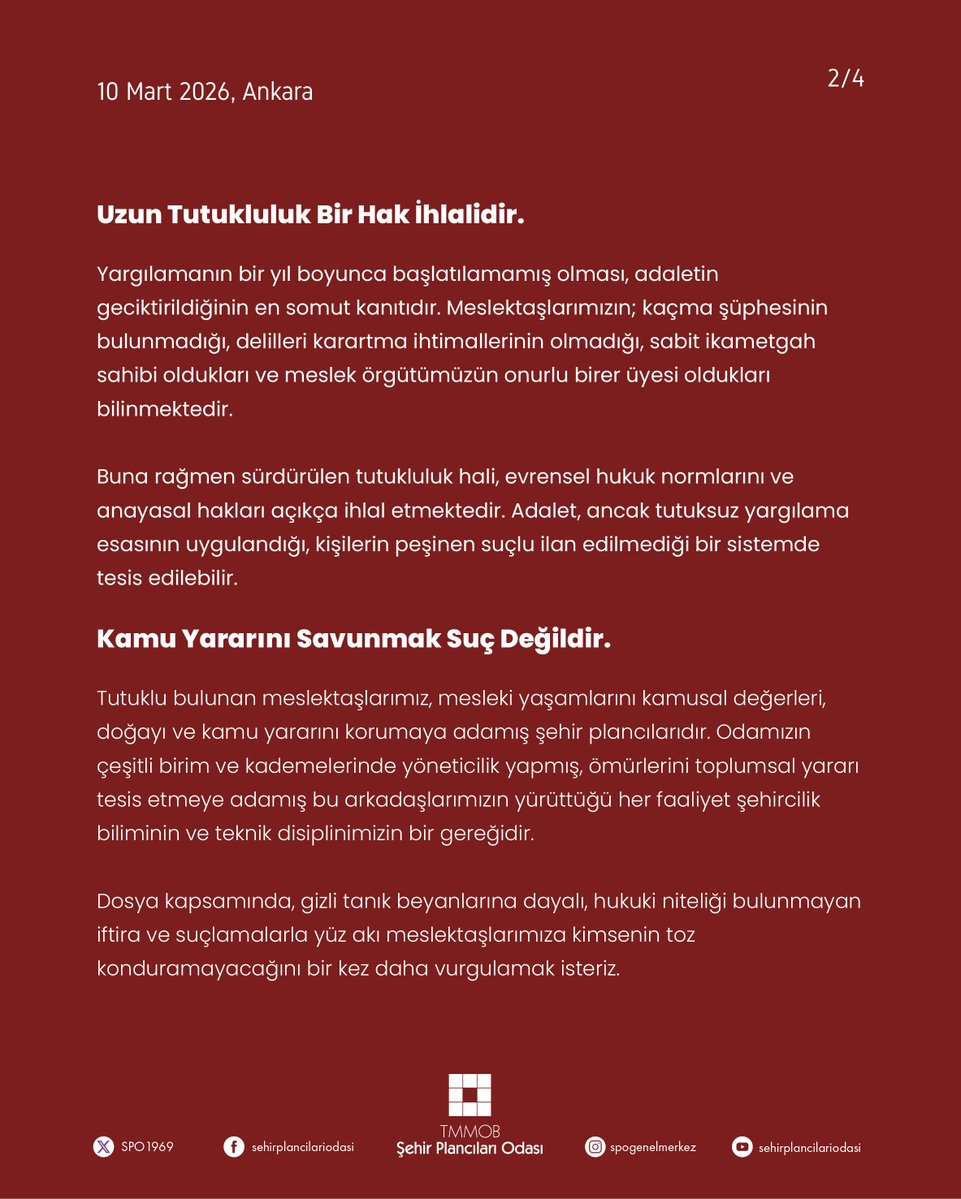 TMMOB Şehir Plancıları Odası tweet media