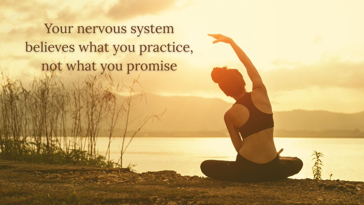 physiopedia's tweet photo. "Your nervous system believes what you practice, not what you promise." 🧠

Consistency beats intention every time. This week's Top Tips Tuesday has the tips to help you act on it 👇
https://t.co/Pc3iL4dBVO

#Physiotherapy #Physiopedia #TopTipsTuesday https://t.co/wtUTlV0v3A