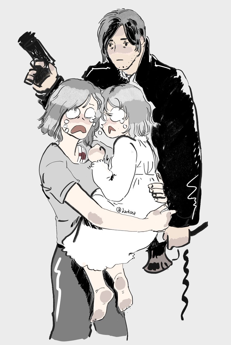 Leon, Grace and Emliy.

#residentevil9 #residentevil