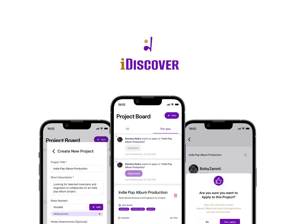 idiscoverMedia's tweet photo. Phase one is for music creators, producers, vocalists, songwriters, engineers, instrumentalists.
But iDiscovr is built for the entire creative industry.
Every region. Every discipline.
It is a global platform. We're starting with music because that's where the problem is loudest. https://t.co/kfpzkVKKwa