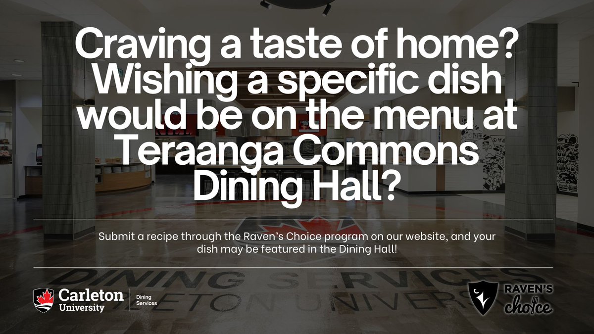 Carleton University Dining Services tweet media