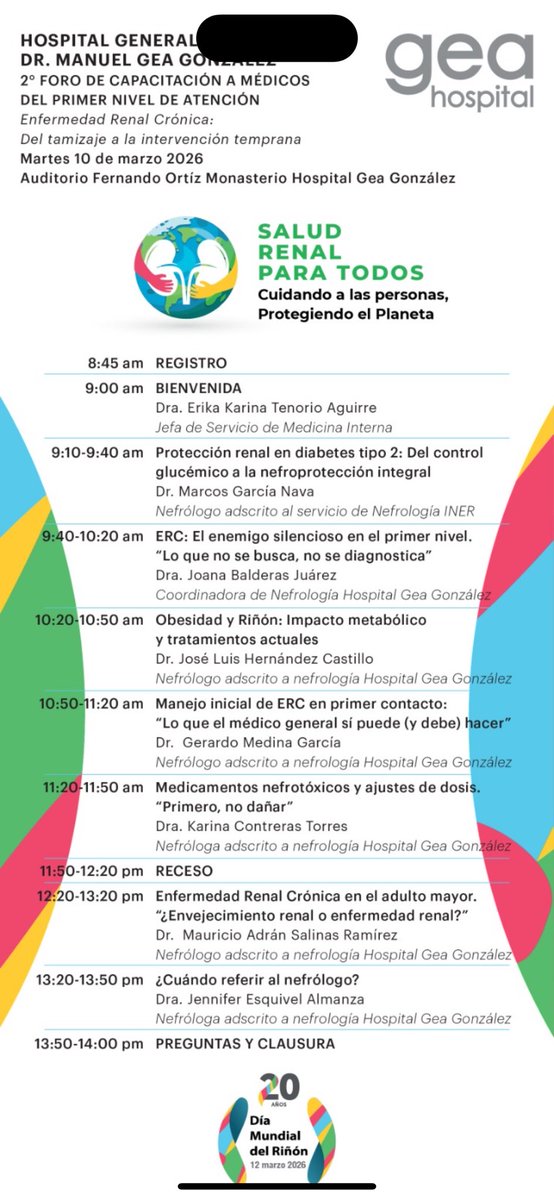 Nefrología / Gea González tweet media