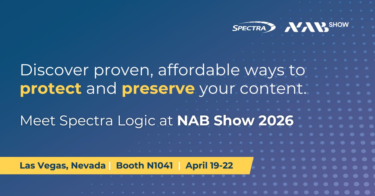 Spectra Logic tweet media