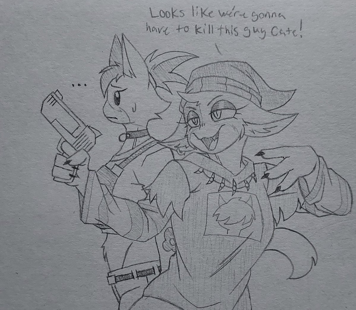 I'm not sure Meowskulls should have a gun.