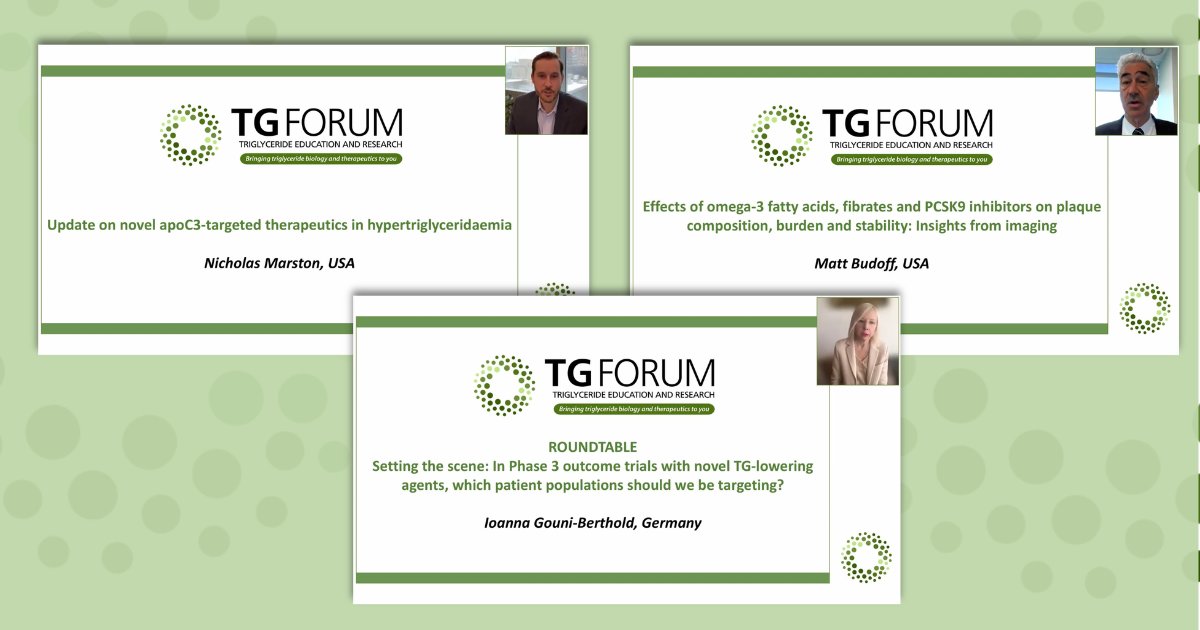 Triglyceride Forum tweet media