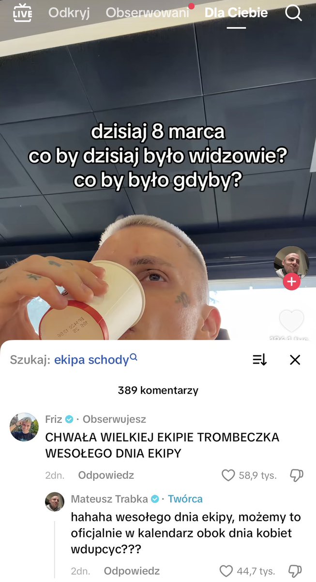 AmeliaBanaszak's tweet photo. pov: ta jedna ex-para, która po kilku latach nadal ze sobą kręci zamiast spróbować ponownie #Ekipa https://t.co/0crgSN9Nj8