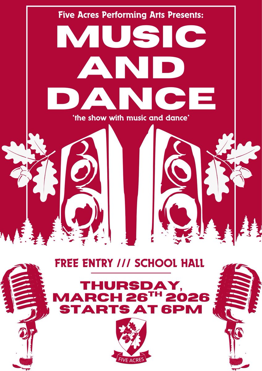 Five Acres High School tweet media