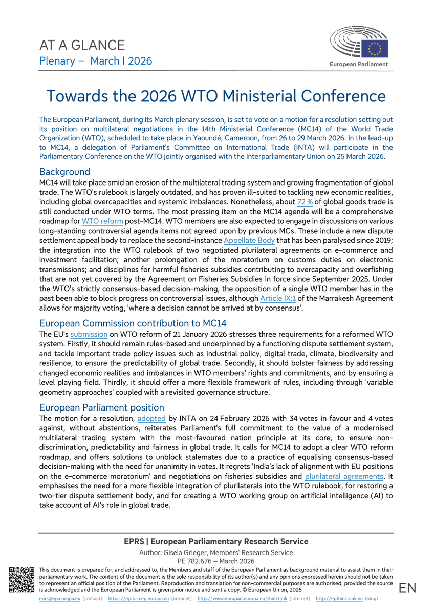 European Parliamentary Research Service tweet media