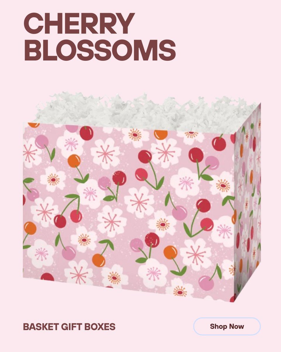 boxandwrap's tweet image. 🌸🧺 A soft, elegant choice for vendors who want spring charm with a refined, boutique presentation.

boxandwrap.com/products/cherr…

#SpringPackaging #CherryBlossoms #BasketBoxes #BoutiqueSupplies #SeasonalMerchandising #EasterDisplays #BoxAndWrap