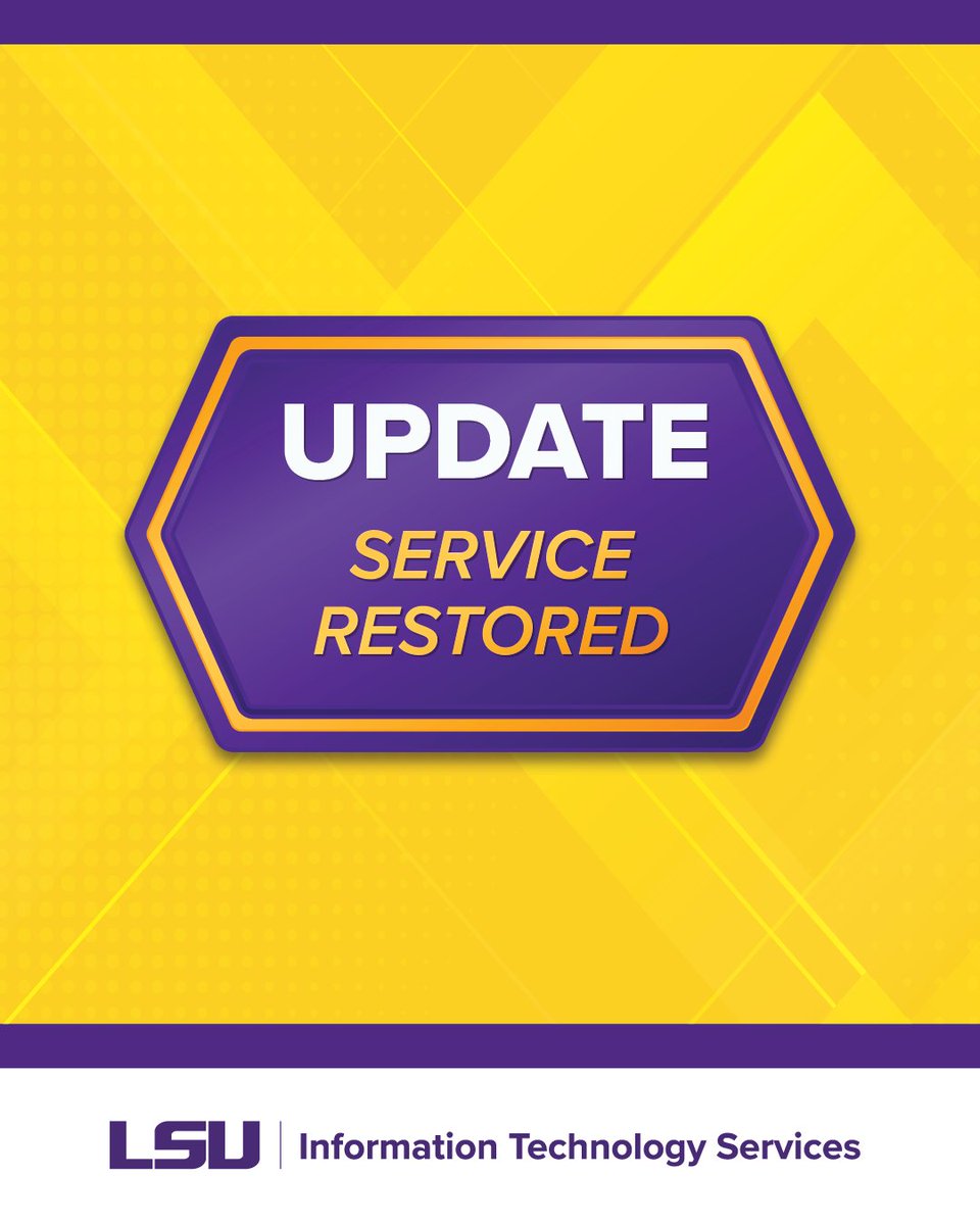 LSUITS's tweet image. #Microsoft is reporting that services with Audio and Video in #Teams Communication have been resolved.