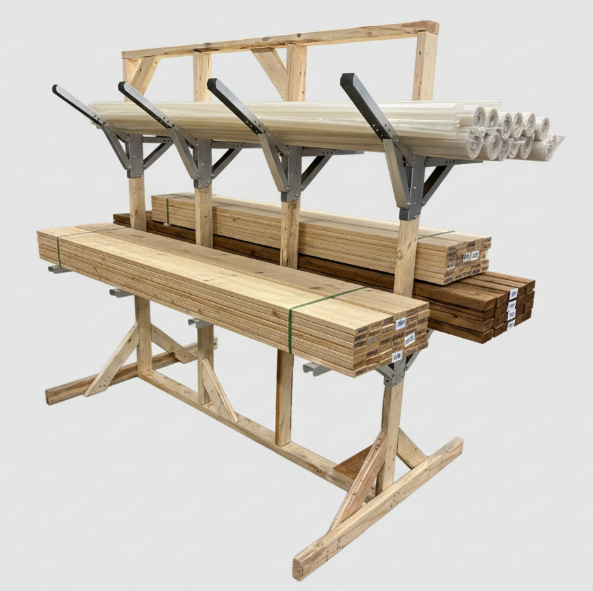 WesternSteelLtd's tweet photo. New product alert!
Introducing our stud mount DIY shelving kit. Store lumber, pipes, molding, or other items, these horizontal storage rack arm assemblies provide a practical solution that mounts to your wall or to a user supplied freestanding unit (lumber not included). https://t.co/qXA2wRbNs9