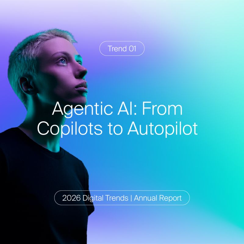 Softtek's tweet photo. AI is evolving beyond assistance!

Agentic AI enables systems to act, coordinate, and execute across entire business processes.

This is how the Liquid World operates 👉 https://t.co/lm65O0PYrA 

#2026DigitalTrends #AI https://t.co/gWTxxtECaY
