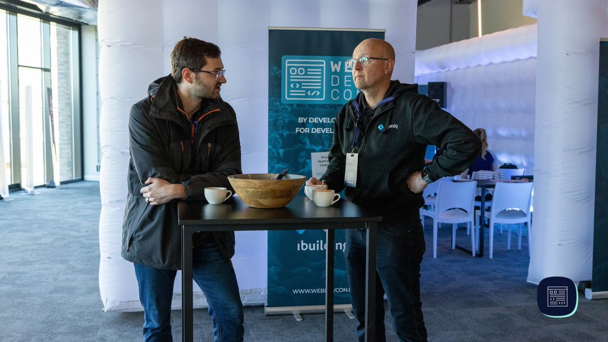 Webdevcon tweet media