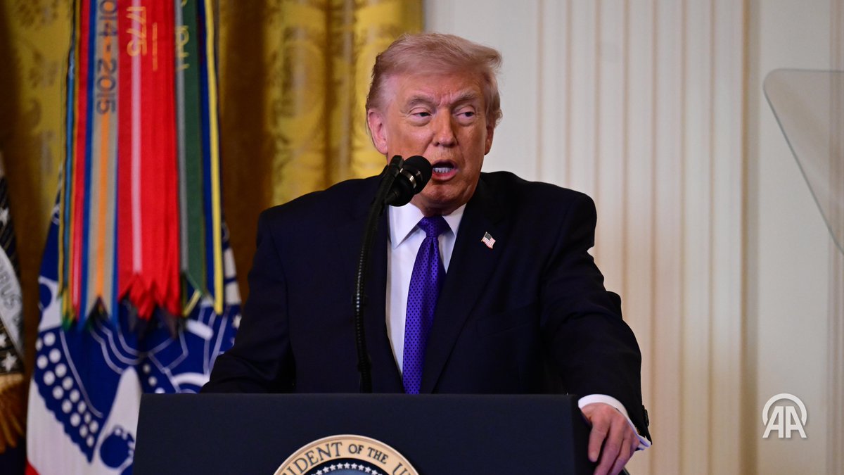 Trump: Nuk besoj që lideri i ri suprem i Iranit "mund të jetojë në paqe" 
🔗v.aa.com.tr/3858388