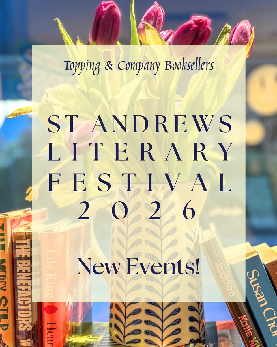 Topping & Company Booksellers of St Andrews tweet media