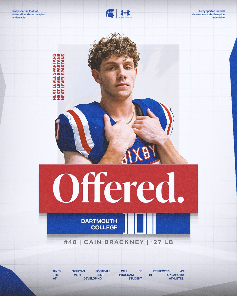 Recruit Bixby Spartan FB tweet media