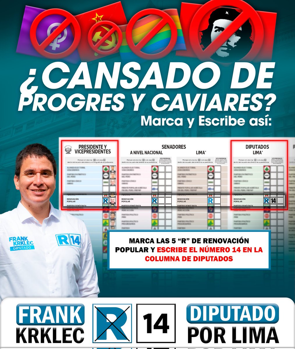 Frank Krklec #Diputado14 tweet media