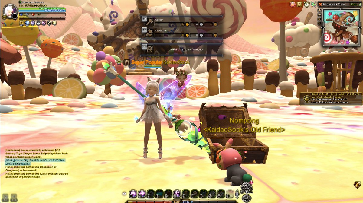 NsTumz's tweet photo. #DragonNest #DragonNestOrigin #MissionClear #WeeklyMission #GodGameDragonNest #BESTGM #[GM]IDOL https://t.co/IANbunssmn