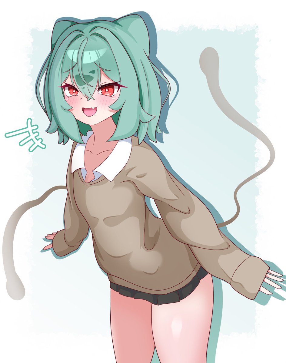 ギャルフシギダネちゃん描いたよ！