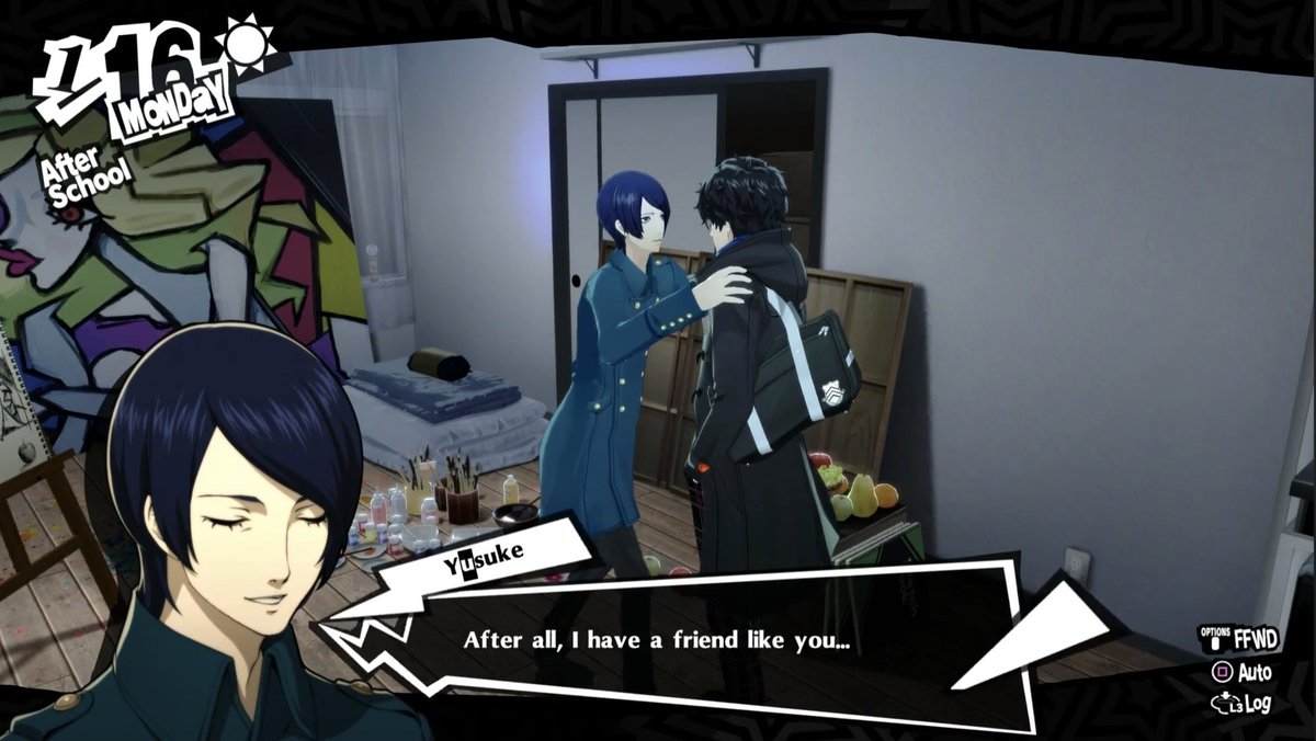 Yusuke's scarf #1 fan🧣🎨 tweet media