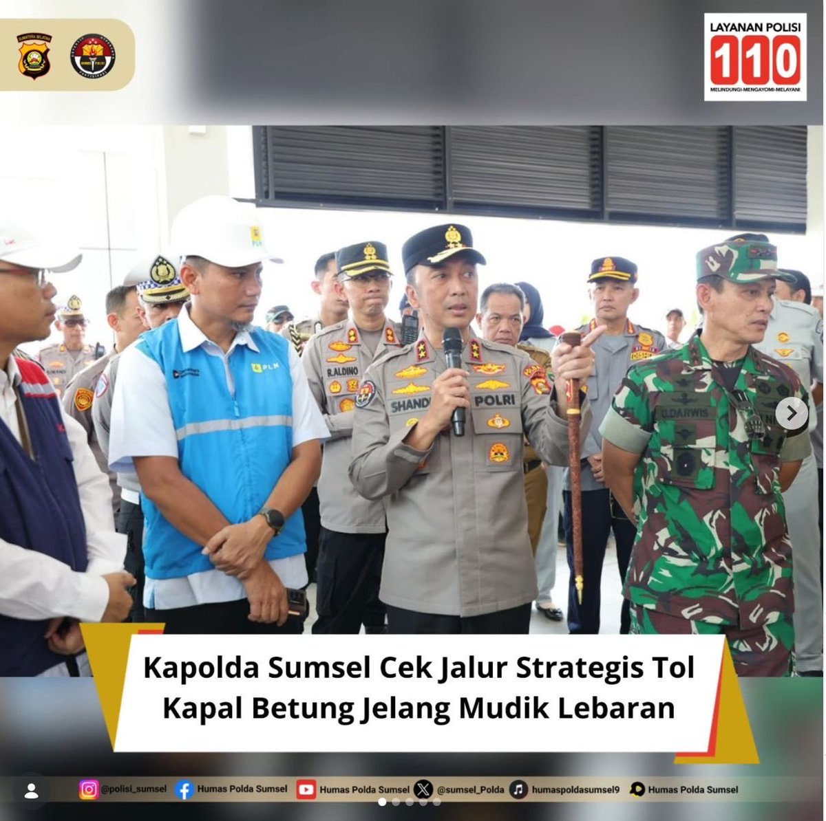 Irjen. Pol. Dr. H. Sandi Nugroho, S.I.K., S.H., M. tweet media