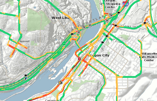 PDX Traffic Alerts tweet media