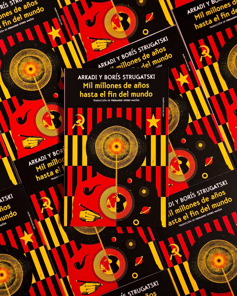 EdSextoPiso's tweet photo. 💥🚀 YA ESTÁ AQUÍ MIL MILLONES DE AÑOS HASTA EL FIN DEL MUNDO 🚀💥
Una de las novelas más provocadoras de Arkadi y Borís Strugatski, disponible ya en nuestra web 💫🔗. https://t.co/5LhXpwsMKT