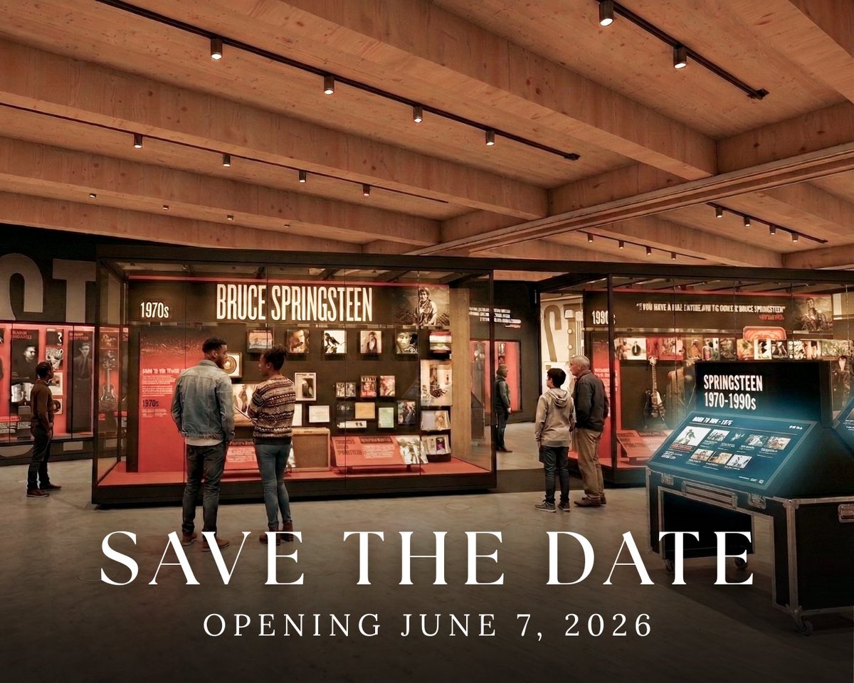 Bruce Springsteen Center tweet media