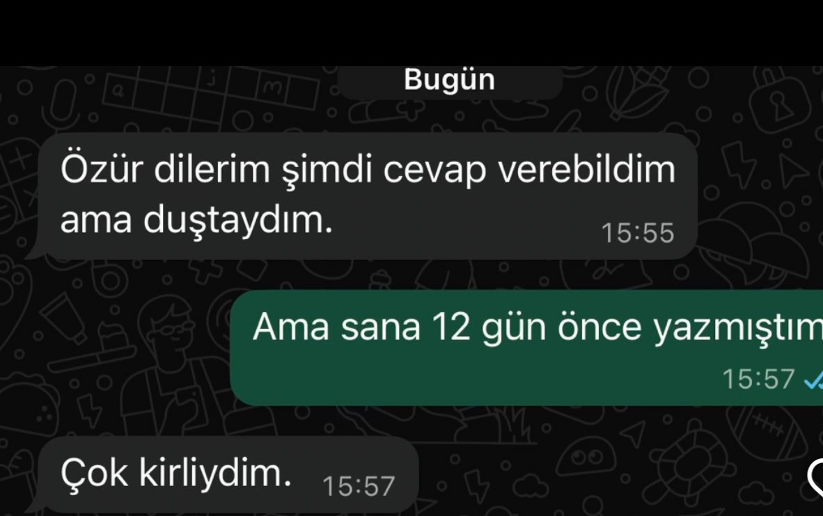 Hayat bazen kirletir.