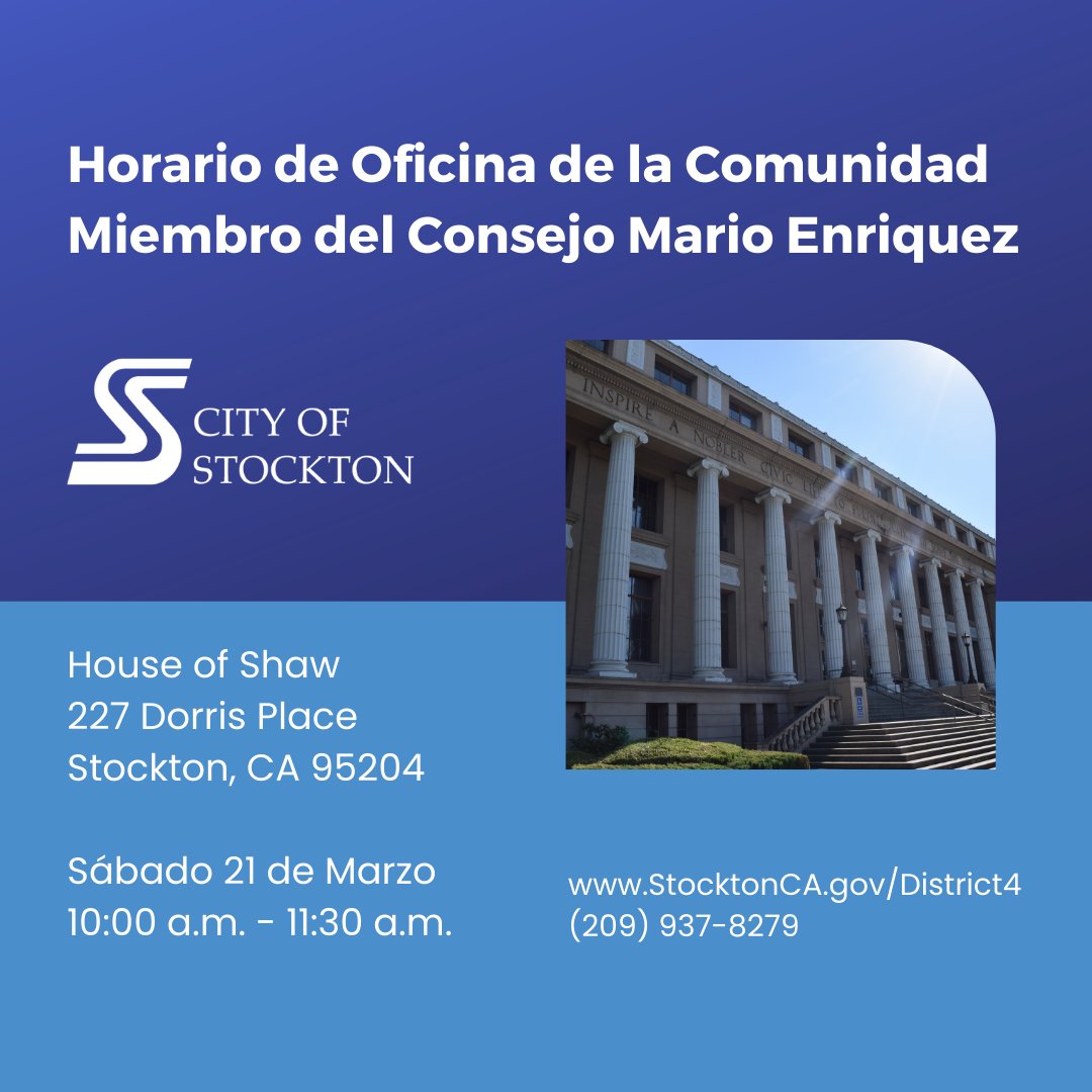 City of Stockton, CA tweet media