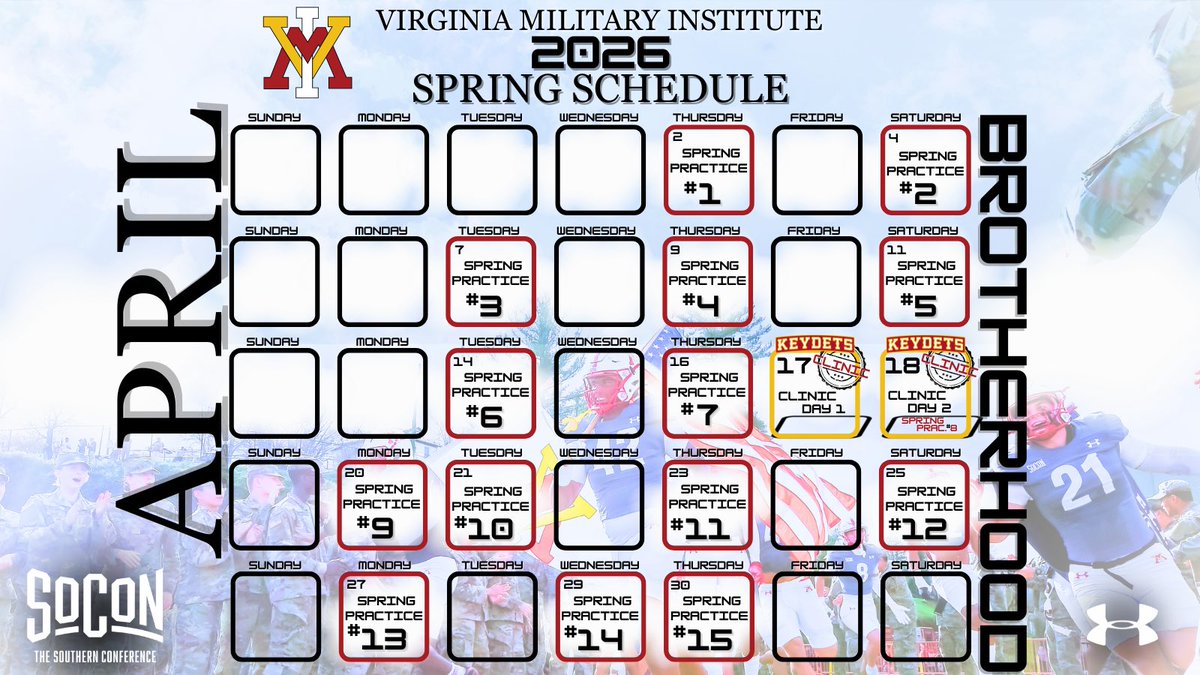 VMI Football tweet media