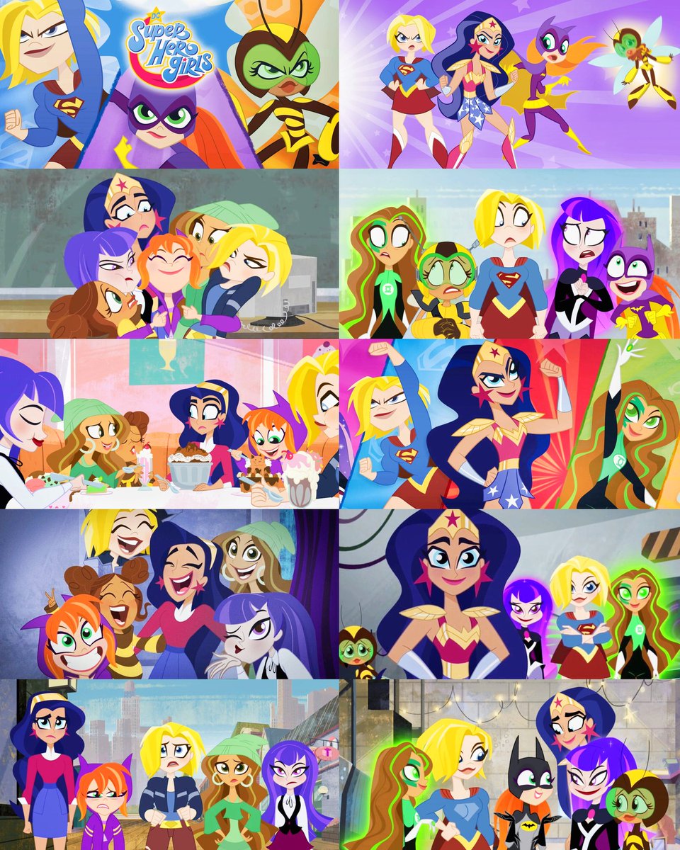 cartoonvibes26's tweet photo. 7 years ago today, DC Super Hero Girls premiered on Cartoon Network. 🦸♀️✨
The series followed young heroes like Wonder Woman, Supergirl, Batgirl, Bumblebee, and Zatanna as they balanced high school life with saving the day.
#DCSuperHeroGirls #CartoonNetwork #DCAnimation #DC https://t.co/3HvT7oDvkl