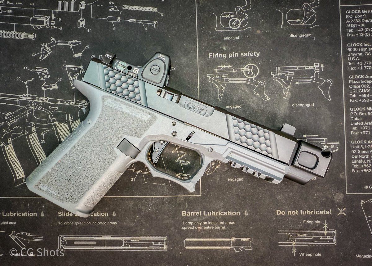 christian_grest's tweet image. It was time… my Trijicon RMR on my old Brownells P80 build was needing replaced. My Magna Tip set doing its thing. Who else witness marks their optic screws? My Lynx Defense battery box has been working out great too… #trijicon #glock #lynxdefense #brownells #brand_hashtag