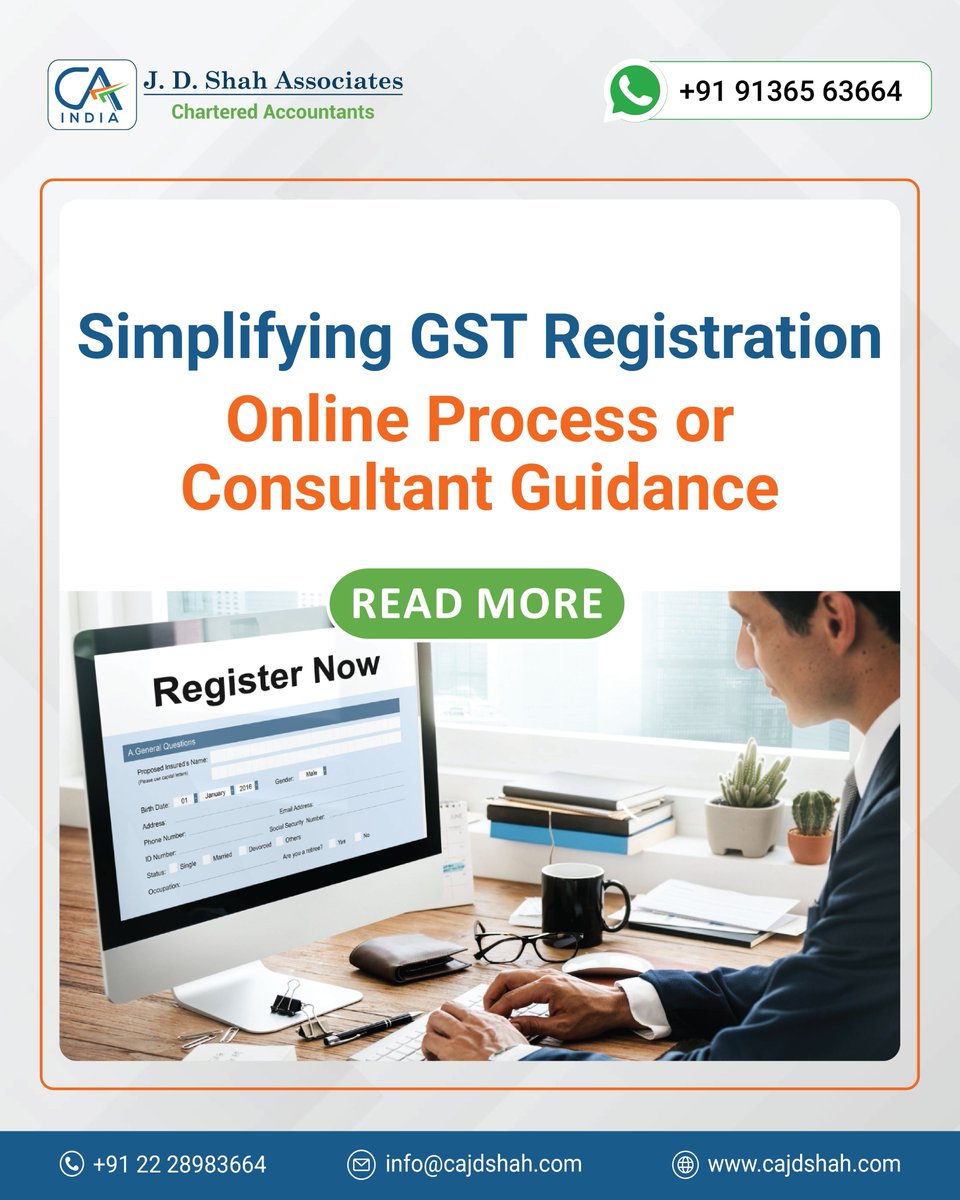 cajdshah_mumbai's tweet image. 🚀 𝐒𝐢𝐦𝐩𝐥𝐢𝐟𝐲𝐢𝐧𝐠 𝐆𝐒𝐓 𝐑𝐞𝐠𝐢𝐬𝐭𝐫𝐚𝐭𝐢𝐨𝐧: 𝐃𝐨-𝐈𝐭-𝐘𝐨𝐮𝐫𝐬𝐞𝐥𝐟 𝐨𝐫 𝐄𝐱𝐩𝐞𝐫𝐭 𝐆𝐮𝐢𝐝𝐚𝐧𝐜𝐞?

𝐑𝐞𝐚𝐝 𝐦𝐨𝐫𝐞: cajdshah.com/blog/simplifyi…

𝐂𝐎𝐍𝐓𝐀𝐂𝐓 𝐔𝐒
☎️+91 022 28983664
✉  info@cajdshah.com

#GSTRegistration #JDShahAssociates  #TaxExpertise
