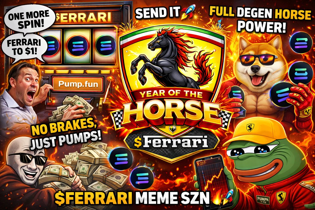 Year of the horse ($Ferrari) tweet media