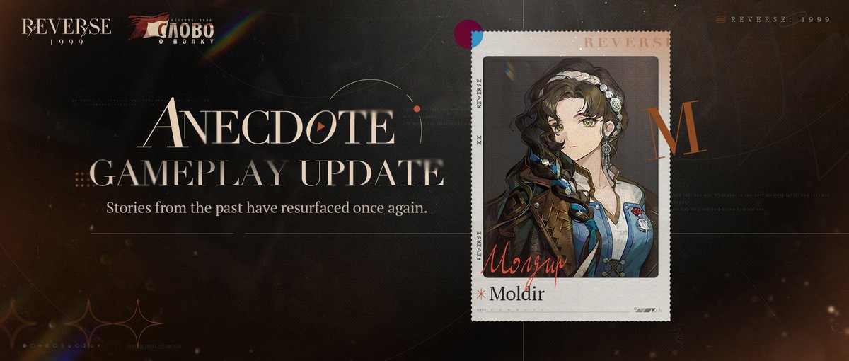 Reverse1999_GL's tweet photo. [Anecdote·Moldir] Coming Soon

▼Main Rewards
5-Star Psychube, Greed

▼Event Time
2026-03-14 05:00 - 2026-03-28 04:59 (UTC-5)

#Reverse1999Ver3ꓸ3  #TheCampaignsTale #Moldir https://t.co/oKlgEogBgf