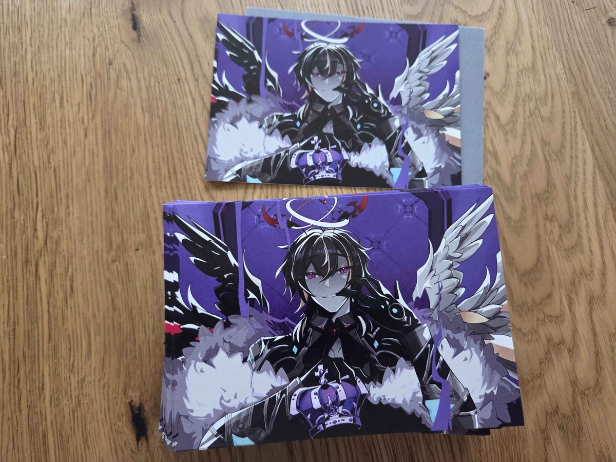 Luciferlp90's tweet photo. woop woop meine neuen Postkarten sind angekommen hehe https://t.co/IiFoqRFow0