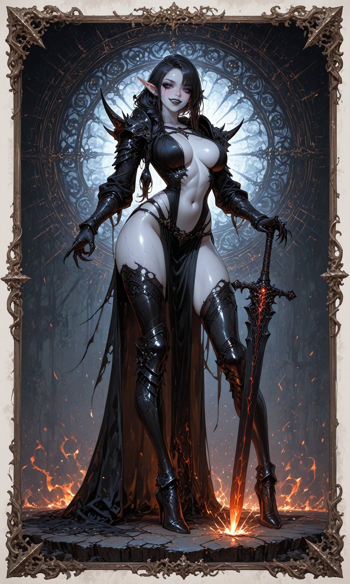 Shani_Creations's tweet photo. Shani Shillien Knight 🗡️🛡️ SFW 

I've been putting this off for a long time, and it's high time to publish them in full size. https://t.co/Mai5j6BXkY
