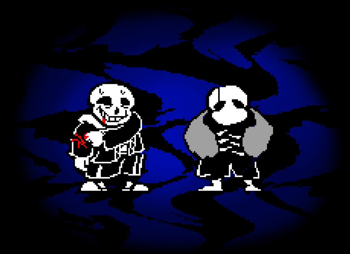 KakeButon_ut's tweet photo. undertale - just breathe. https://t.co/EaFTsdr6Zt
