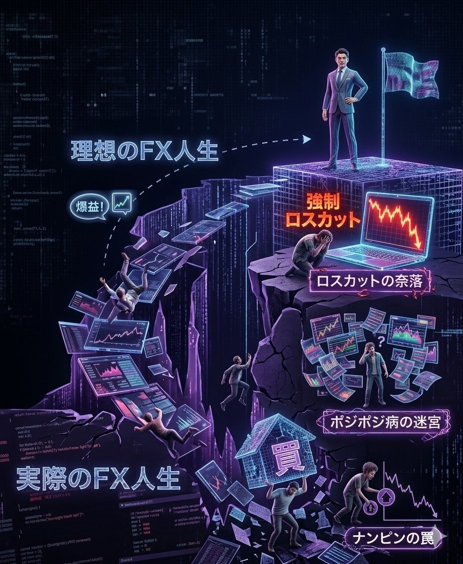 FTMO_Charlie's tweet photo. FXを物語ってる写真 https://t.co/cVWqlwmyiv