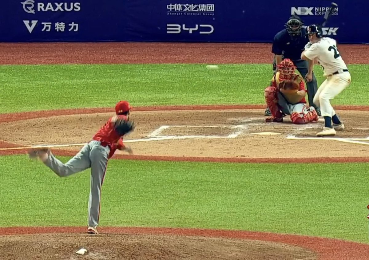 worldwidesp2023's tweet photo. まったく中国野球を見れていない、王翔投手の投球すら見ていない。
皆んな元気かなぁ。 https://t.co/FDZD3K9sV6